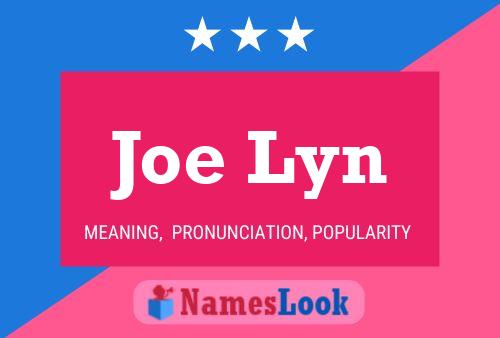 ملصق اسم Joe Lyn