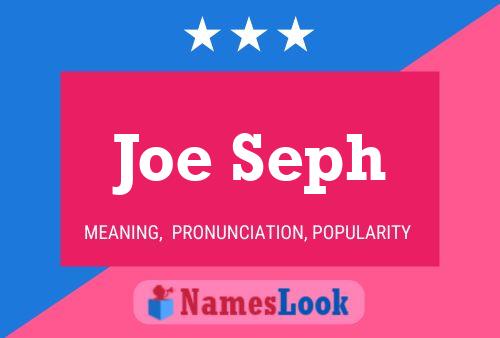 ملصق اسم Joe Seph