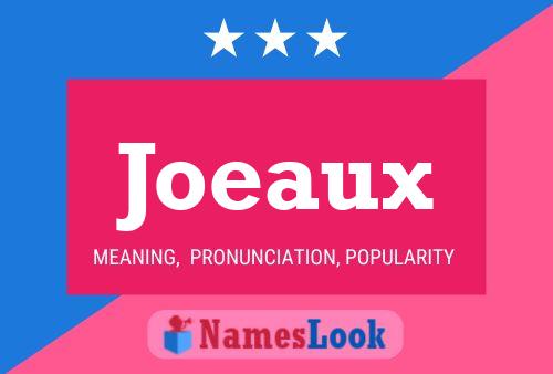 ملصق اسم Joeaux