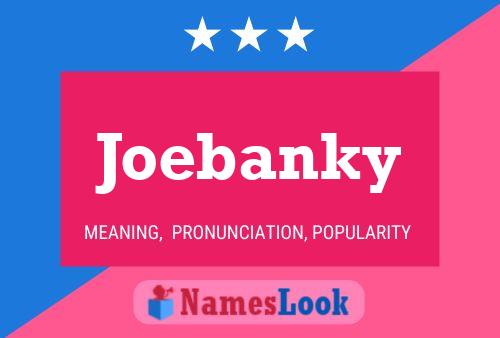 ملصق اسم Joebanky