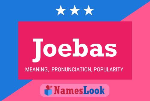 ملصق اسم Joebas