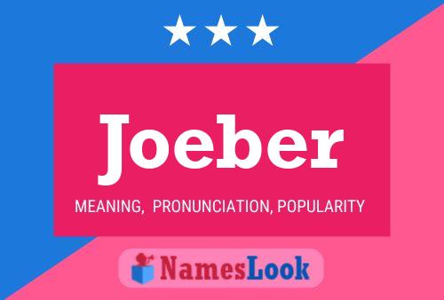 ملصق اسم Joeber