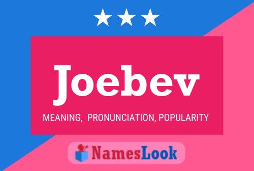 ملصق اسم Joebev