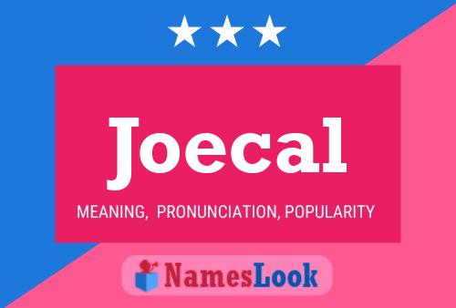 ملصق اسم Joecal