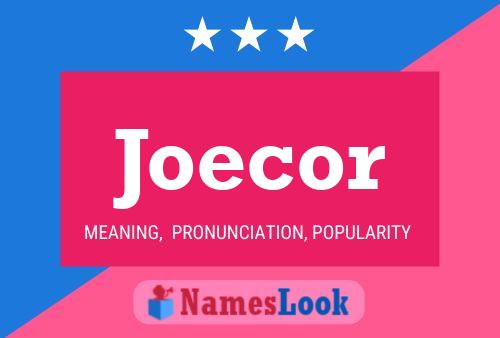 ملصق اسم Joecor