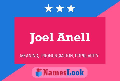 ملصق اسم Joel Anell