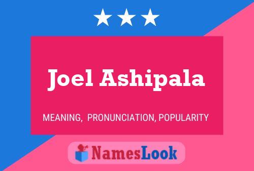 ملصق اسم Joel Ashipala