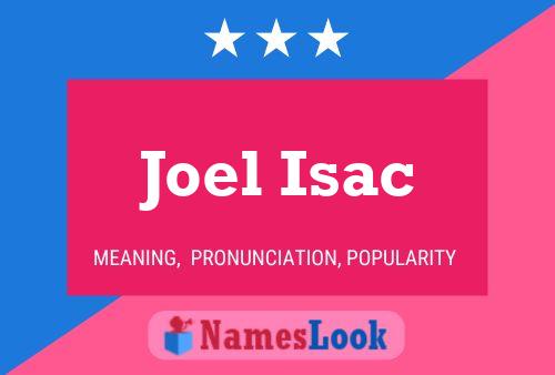 ملصق اسم Joel Isac