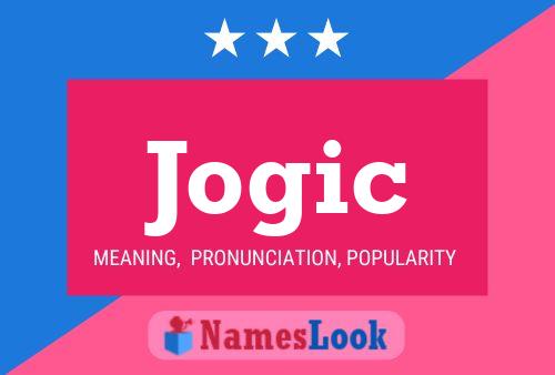 ملصق اسم Jogic