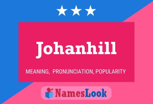 ملصق اسم Johanhill