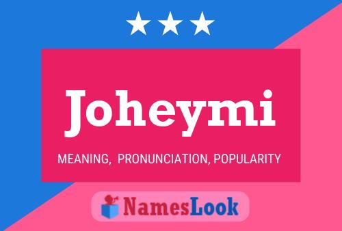 ملصق اسم Joheymi