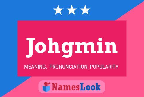 ملصق اسم Johgmin