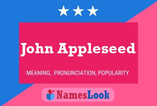 ملصق اسم John Appleseed