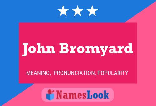 ملصق اسم John Bromyard