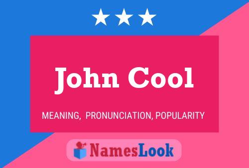 ملصق اسم John Cool