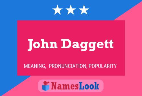 ملصق اسم John Daggett