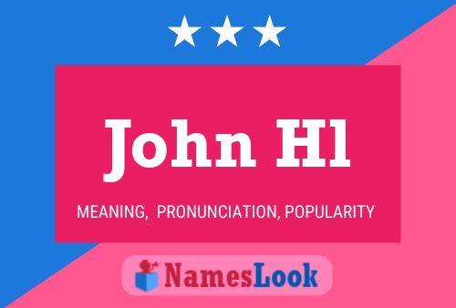 ملصق اسم John Hl