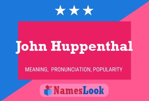 ملصق اسم John Huppenthal