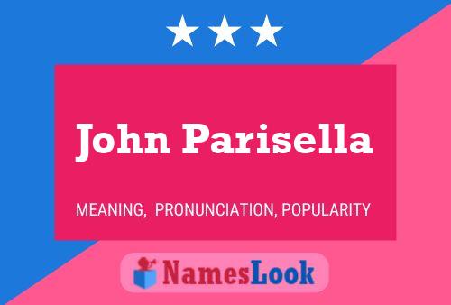 ملصق اسم John Parisella