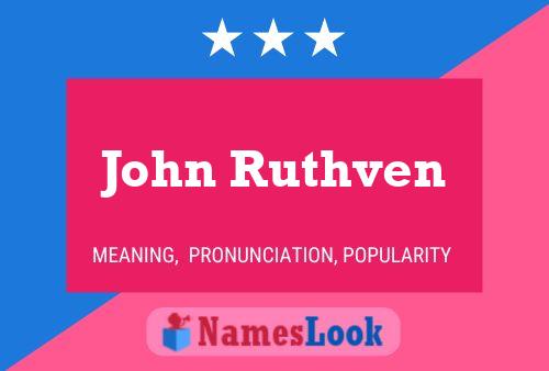 ملصق اسم John Ruthven