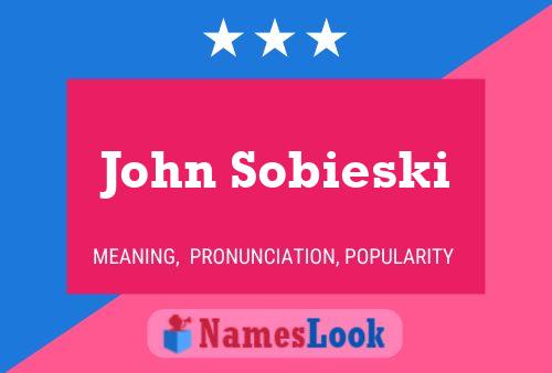 ملصق اسم John Sobieski