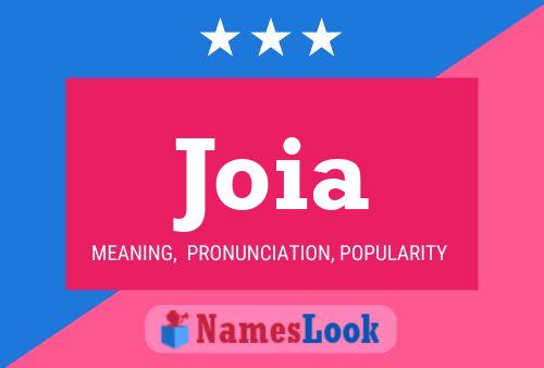 ملصق اسم Joia