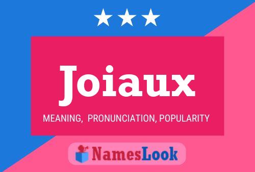 ملصق اسم Joiaux