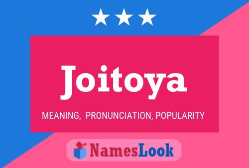 ملصق اسم Joitoya