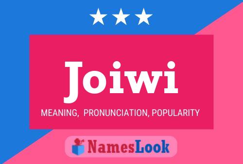 ملصق اسم Joiwi