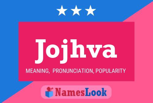 ملصق اسم Jojhva