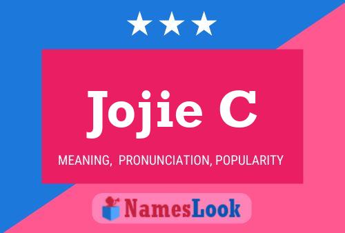 ملصق اسم Jojie C