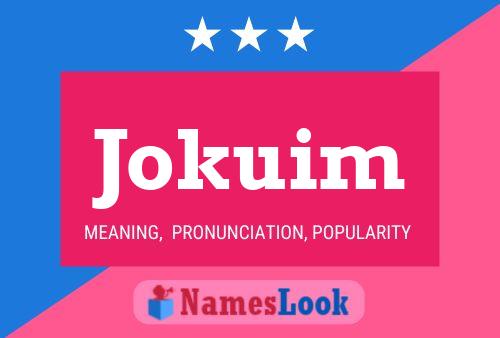 ملصق اسم Jokuim