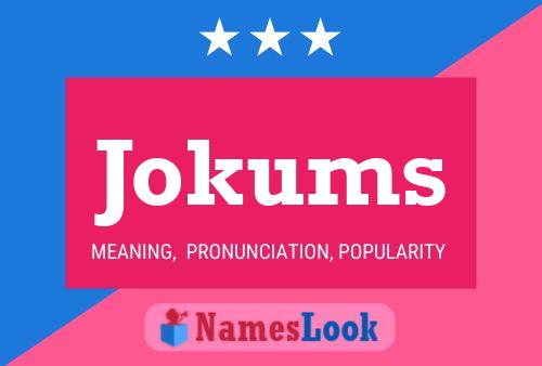 ملصق اسم Jokums