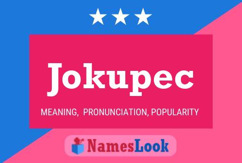 ملصق اسم Jokupec