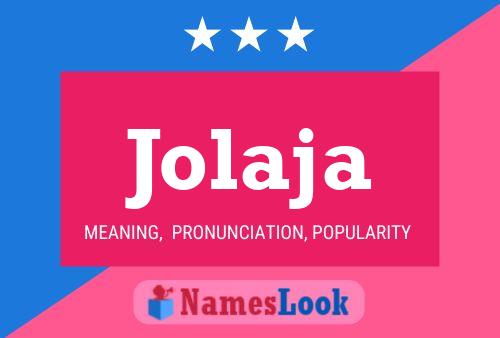 ملصق اسم Jolaja