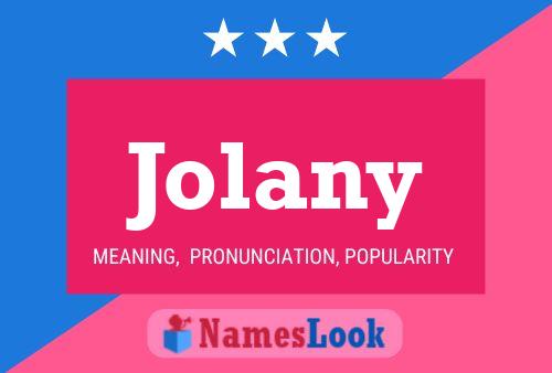 ملصق اسم Jolany