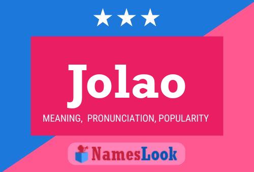 ملصق اسم Jolao