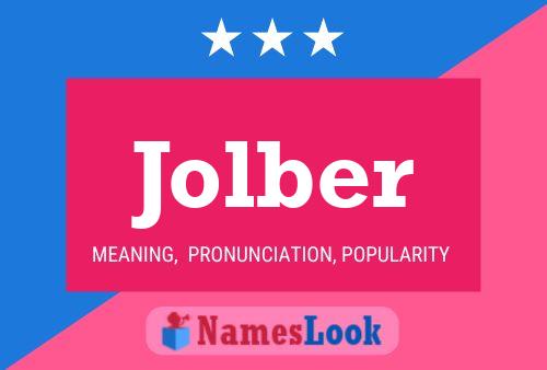 ملصق اسم Jolber