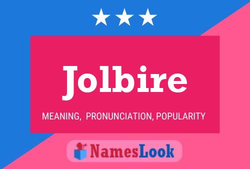 ملصق اسم Jolbire