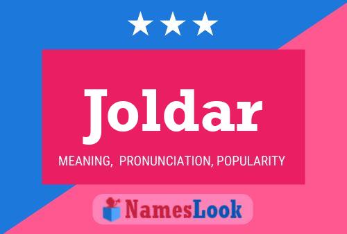 ملصق اسم Joldar