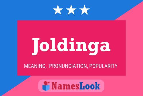 ملصق اسم Joldinga