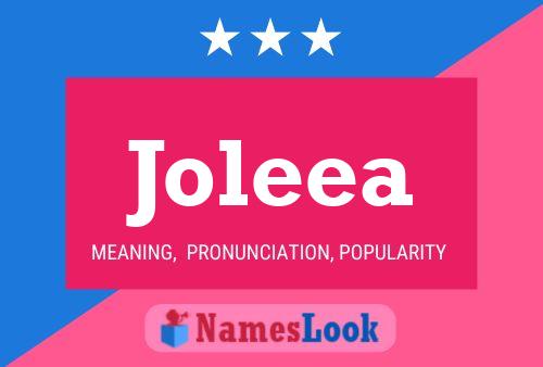 ملصق اسم Joleea