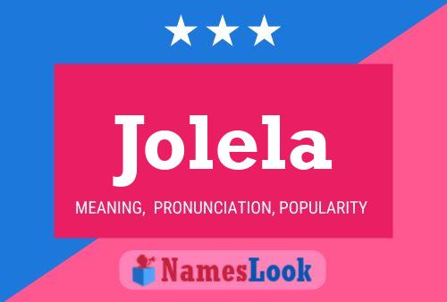 ملصق اسم Jolela