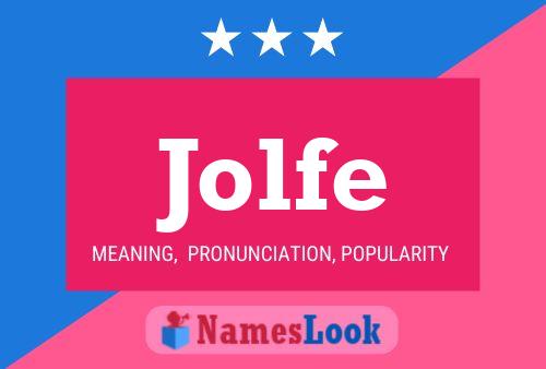 ملصق اسم Jolfe