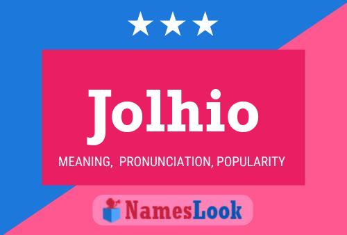 ملصق اسم Jolhio