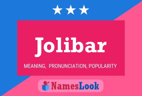 ملصق اسم Jolibar