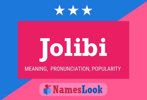 ملصق اسم Jolibi