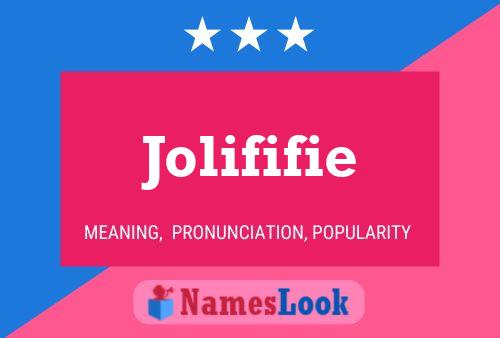 ملصق اسم Jolififie