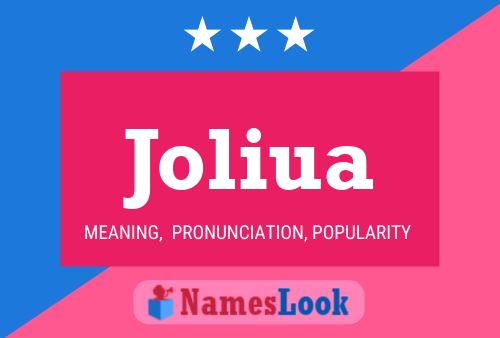 ملصق اسم Joliua