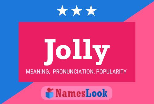 ملصق اسم Jolly